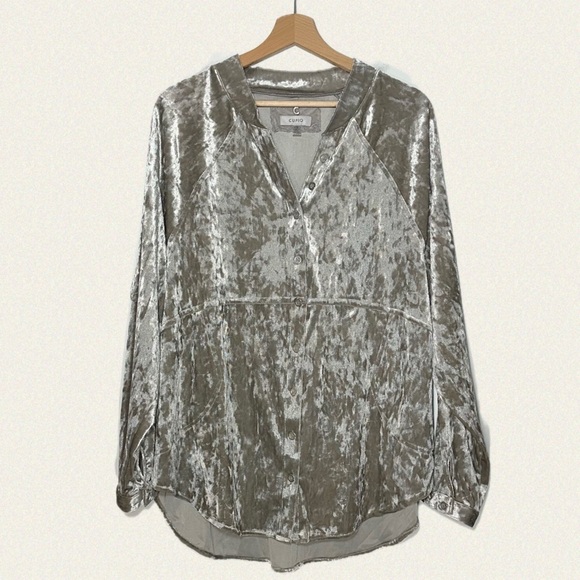 Cupio Crushed Velvet Tunic - Picture 4 of 6